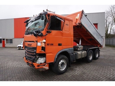 DAF XF106-460 / INTARDER / 6X4 / RUNNING / AUTOMATIC /