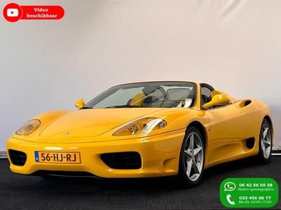 Ferrari 360 3.6 V8 Spider F1 NL Auto vol. onderh.nw.st.