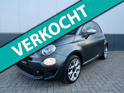 Fiat 500 1.2 500S Rockstar Sport *Big navi *Carplay*Matgroen