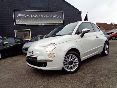 Fiat 500 1.2 LOUNGE 70 PK / PANORAMADAK / HALF LEDER /