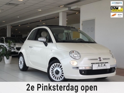 Fiat 500 1.2 Lounge automaat, pano, navi,etc