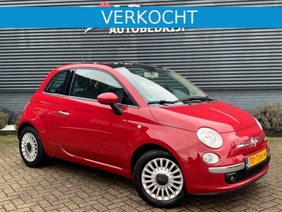 Fiat 500 1.2 Lounge BJ `08 VERKOCHT