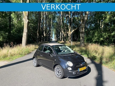 Fiat 500 UNIEK! PRACHTSTAAT! Cabrio 1.4 16v Lounge 101PK