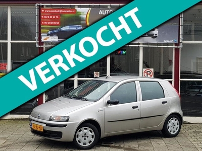 Fiat Punto 1.2 5DR 2001 Grijs Airco/Elektr Pakket/VERKOCHT!