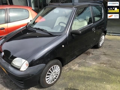 Fiat Seicento 1.1 S leuk stadsautootje lekker zuinig