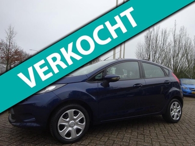 Ford Fiesta 1.25 Limited '011 5drs, Airco, mooie auto!