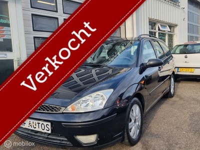 Ford Focus Wagon 1.6 APk LEER 1ste eigenaar Airco!