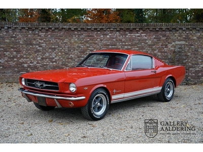 Ford Mustang 289 Fastback Triple red livery, Executed in