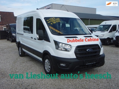 Ford Transit 350L Dubbele Cabine 12 inch scherm NIEUW Trend