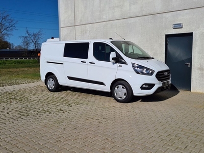 Ford Transit Custom - Dubbel Cabine (bj 2020, automaat)