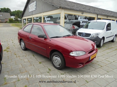 HYUNDAI Excel 1.3 L HB Voor De Liefhebber 100.000 KM