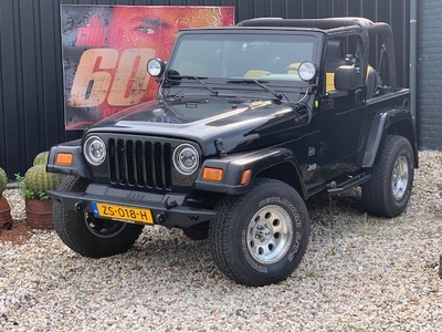 Jeep Wrangler 4.0i *BLACK AUTOMATIC CUSTOM * (bj 2006)