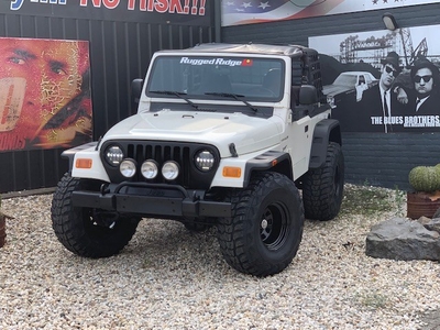 Jeep Wrangler 4.0i *THE WHITE WIDOW* P.O.A. (bj 2004)