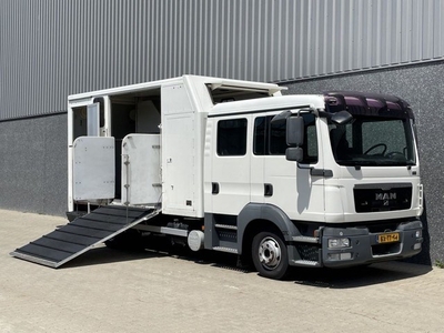 MAN TGL 8.180 / Paardenwagen / Only 97.298 km / Ex Overheid