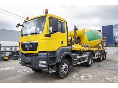 MAN TGS 18.360 BLS 4X4 + SEMI MIXER 10M3 (bj 2011)