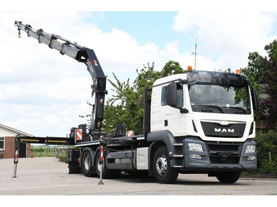 MAN TGS 26.440 EURO 6 !!6X4!! KRAAN/CRANE/GRUE 37tm!!