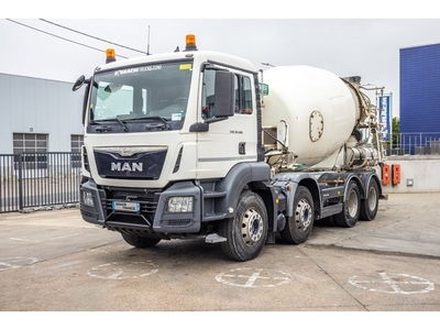 MAN TGS 32.360 BB+E6+MIXER 9M³ (bj 2016, automaat)