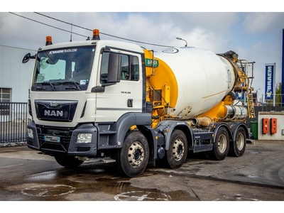 MAN TGS 32.360 BB+E6+MIXER 9M³ (bj 2016, automaat)