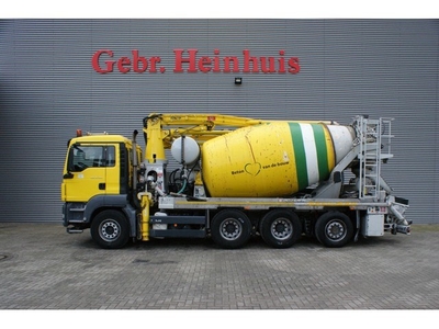 MAN TGS 35.400 8x4 Schwing 21 meter + Stetter 7 Kub!