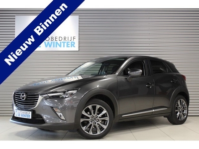 Mazda CX-3 2.0 SkyActiv-G 120 GT-Luxury met bruin leder