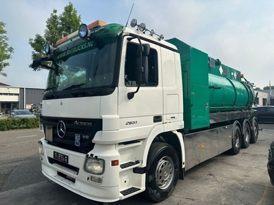 Mercedes-Benz Actros 2651 V8 E5 8X4 ADR VACUUM CLEANER -