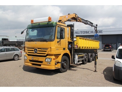 Mercedes-Benz Actros 3541, HMF24-20 2011, Weegsysteem