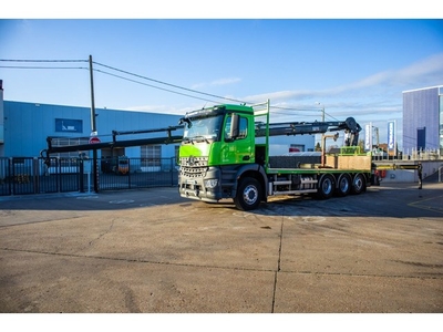 Mercedes-Benz AROCS 3240+E6+HIAB 211.5 (bj 2014, automaat)