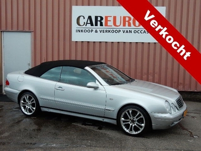 Mercedes-Benz CLK-Klasse Cabrio VERKOCHT!! (bj 1998)