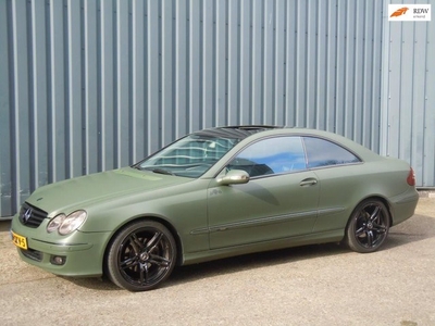 Mercedes-Benz CLK-klasse Coupé 320 Elegance - Mat Groen