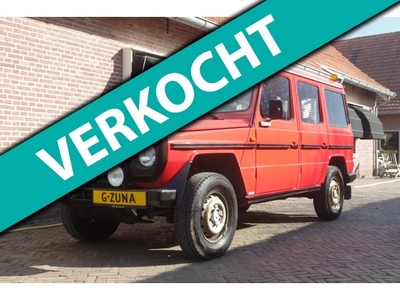 Mercedes-Benz G-klasse 230 G Ex Firetruck Barndoors 67000 KM