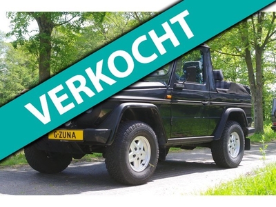 Mercedes-Benz G-klasse 230 GE Cabrio GERESERVEERD voor DHR