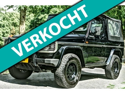 Mercedes-Benz G-klasse 230 GE Cabrio Super Chassis!!