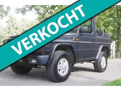 Mercedes-Benz G-klasse 300 GD Convertible new top