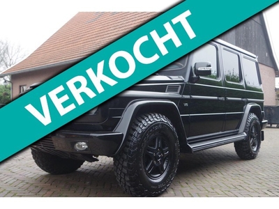 Mercedes-Benz G-klasse G500 V8 Black Edition