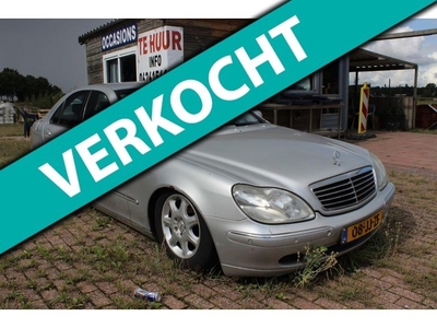 Mercedes-Benz S-klasse 320 NAP Logisch!! Lees Advertentie!!