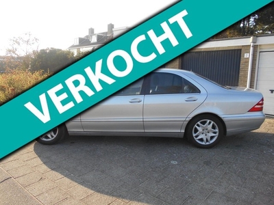 Mercedes-Benz S-klasse 500 1 STE EIGENAAR ! IN NIEUWSTAAT !