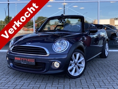 MINI Cabrio 1.6 Chili ,Lounge leder, navi, stoelverwarming