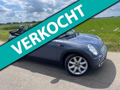 Mini Cabrio NL AUTO met nap 1.6 Cooper Chili