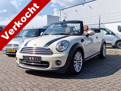 MINI Cooper Cabrio 1.6 Chili Navi Xenon Leder Cruise top!