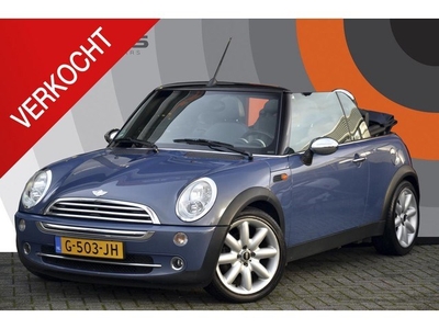 Mini Mini Cabrio 1.6 Cooper Airco 17 inch Chromepakket