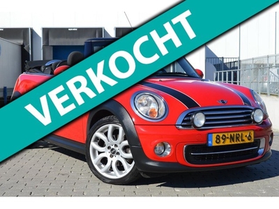 Mini Mini Cabrio 1.6 Cooper Chili Leer Airco Navi Topstaat!