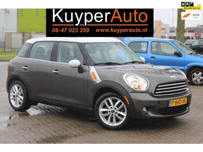 Mini Mini Countryman 1.6 Cooper ALL4 Chili, vol leder, pano, clima cruise, nw apk