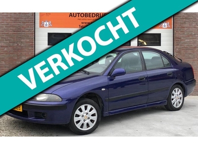 Mitsubishi Carisma 1.8 GDI HB 2003 Blauw Airco/Leer/NWE APK!