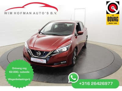 Nissan Leaf Connecta. 360°Camera Carpl dodeh det Stoelver.