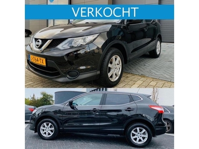 Nissan Qashqai 1.2 DIG-T2016Dealeronderhoudenzwart