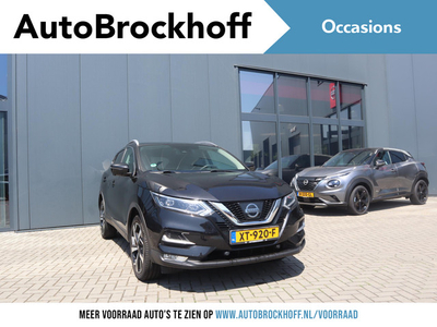 Nissan Qashqai 1.2 Tekna | Navi | BOSE | Panoramadak | Stoel & Vooruitverwarming | Half LEDER/Stof | 19 inch L.M. Velgen | Keyless Entry