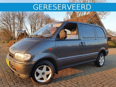 Nissan Vanette 1.6i Benzine met Airco, van 1e Eigenaar !