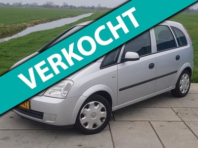 Opel Meriva 1.6 16V 2003 Grijs Airco/Elek Pakket/Motor 100%!