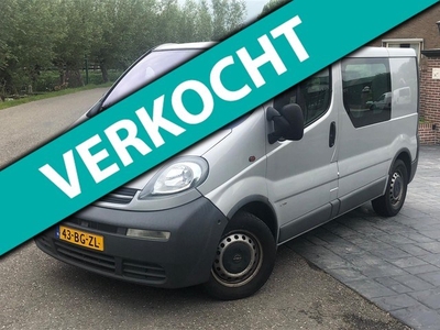 Opel VIVARO 1.9DTI 2.7T L1H1 Rolstoelvervoer + 4 persoons !