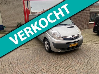 Opel Vivaro 2.5 CDTI L2H1 DC APK/ NAP/ AIRCO/ NAVI/ PARKING